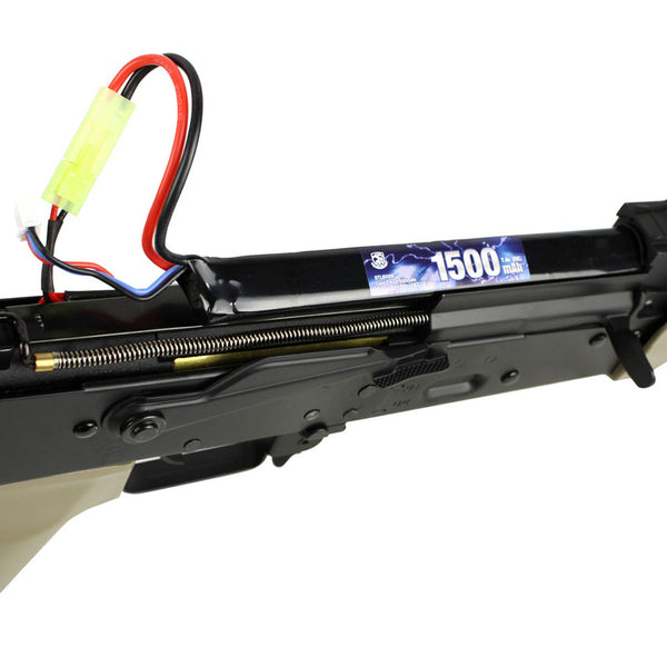 S&T Lipo 7.4v 1500mAh stick battery(167*19*15mm)