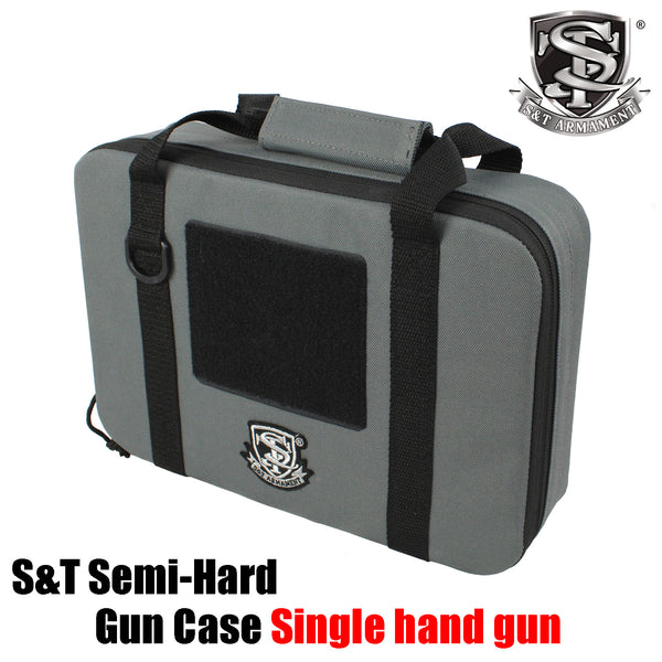 S&T Single Pistol Semi Hard Case (305x210x80mm)