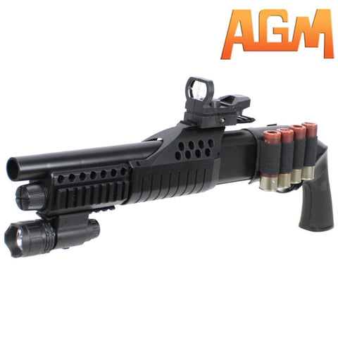 AGM M180 Revolver Grip Air Cocking Shotgun Set