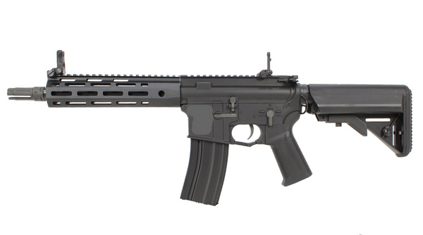 S&T M4 URX4 M-LOK 9.5" Challenger Line G3 AEG BK (COLT engraved)