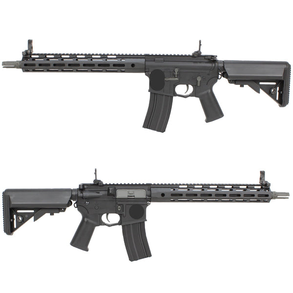 S&T M4 URX4 M-LOK 14.5" Challenger Line G3 AEG BK (COLT engraved)