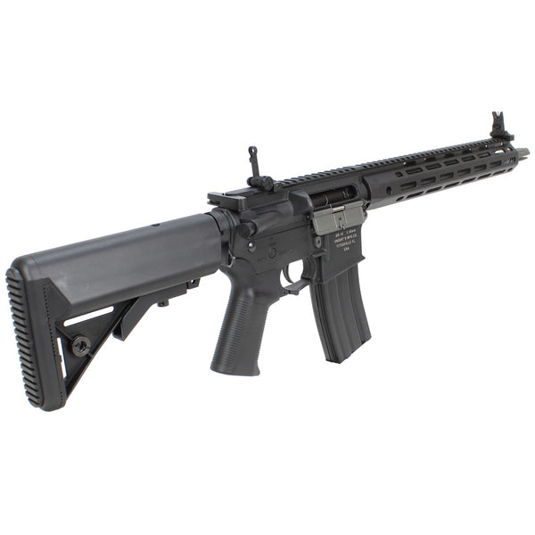 S&T M4 URX4 M-LOK 14.5" Challenger Line G3 AEG BK (COLT engraved)