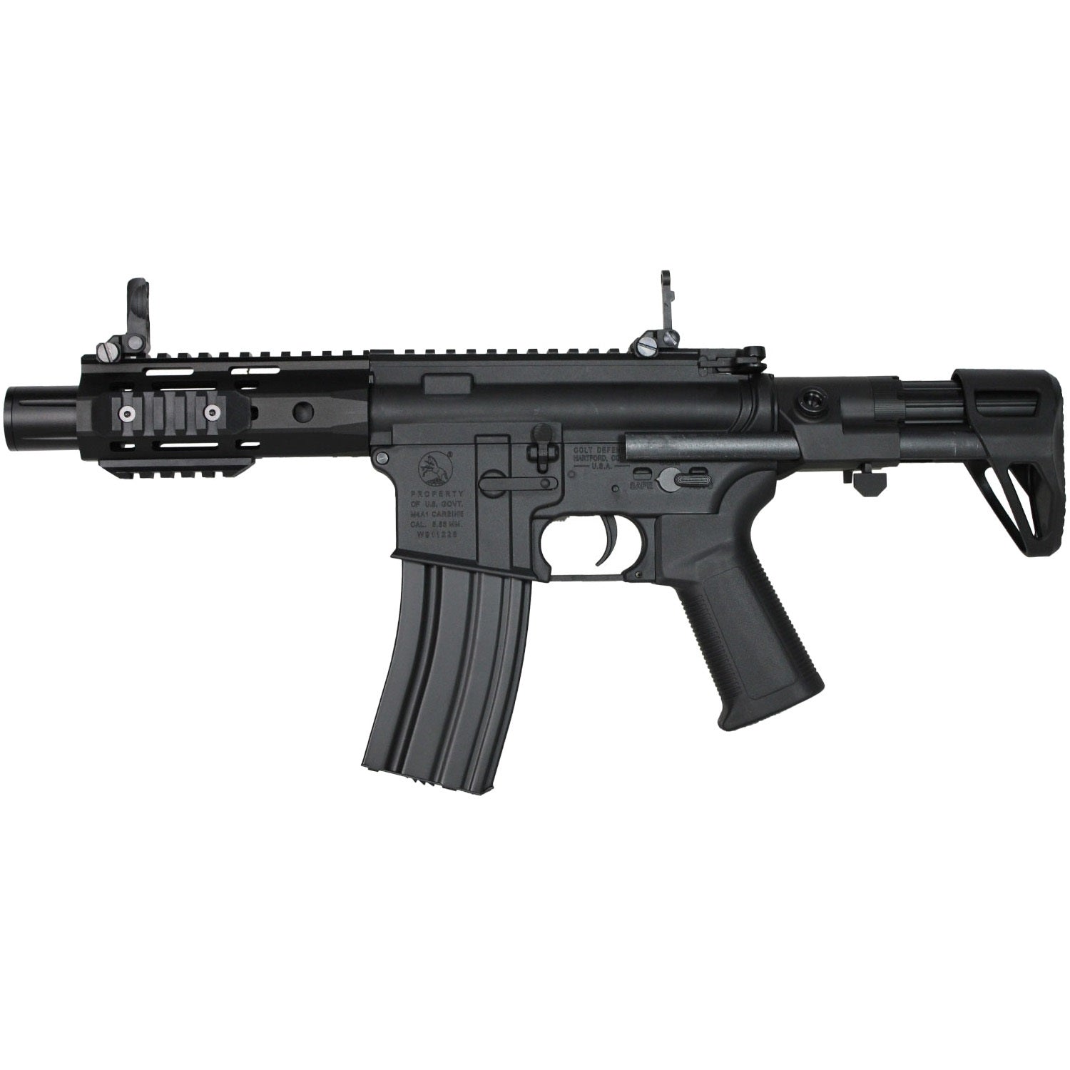 S&T M4 URX4 M-LOK SD PDW-S Challenger Line G3 AEG BK (MALON engraved)