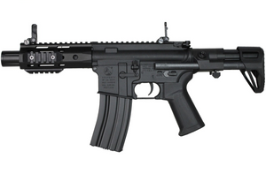 S&T M4 URX4 M-LOK SD PDW-S Challenger Line G3 AEG BK (COLT engraved)