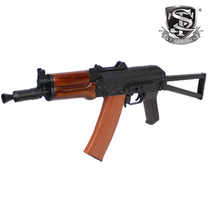 S&T AKS-74UN Full Metal G3 AEG Real Wood