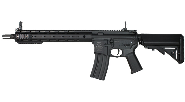 S&T M4 URX4 M-LOK 14.5" Challenger Line G3 AEG BK (NOVESKE engraved)