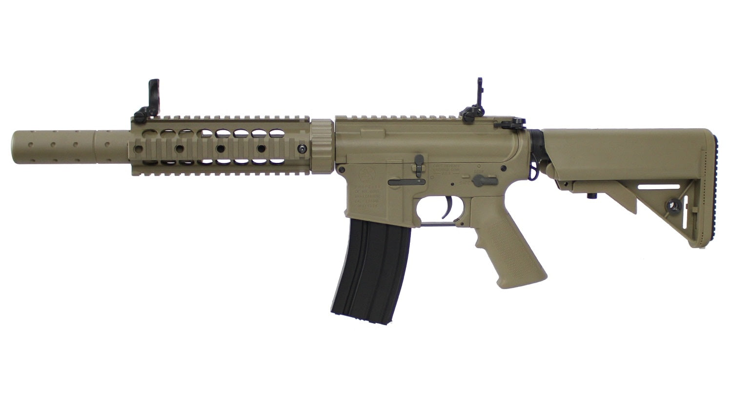 S&T M4 CQB FF 7 inch Challenger Line G3 AEG DE (MOLON engraved)