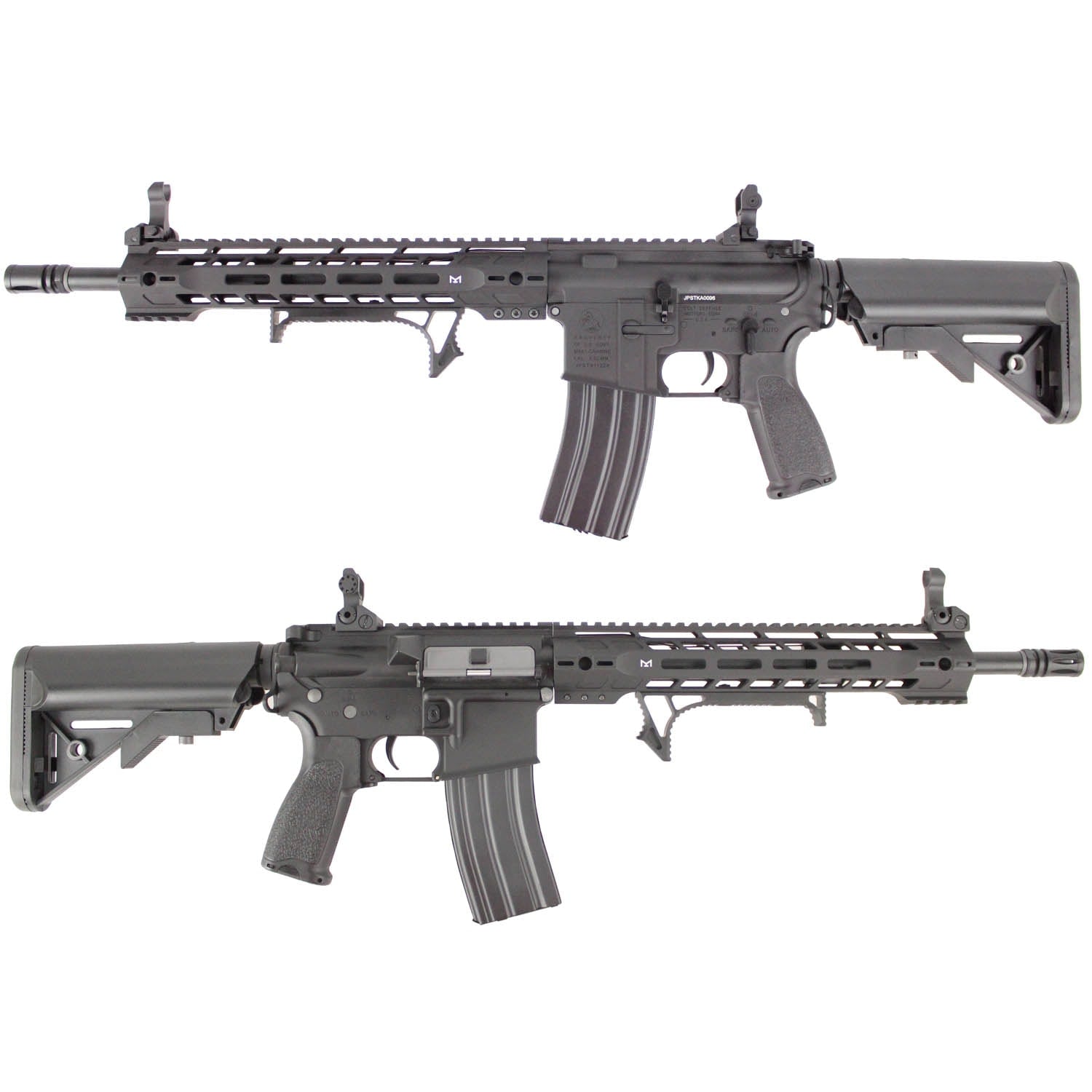 S&T M4 SRM 12" Full Metal G3 AEG BK