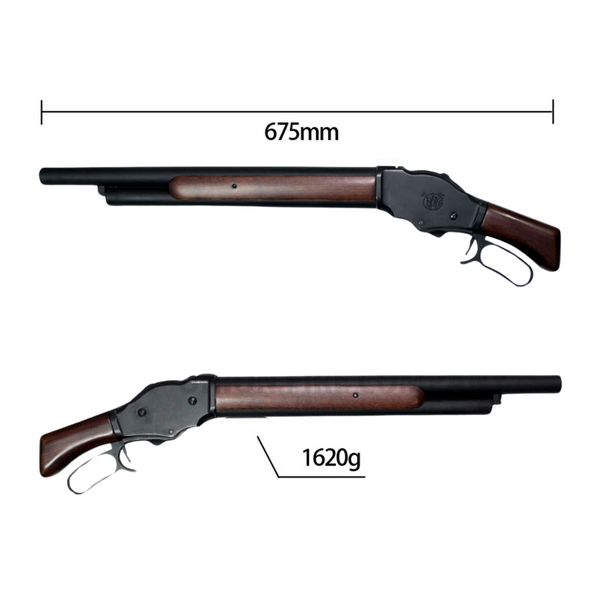 S&T Winchester M1887 Gas Shotgun Sawed-off Real Wood