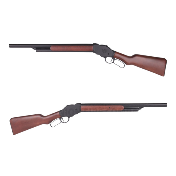 S&T Winchester M1887 Lever Action Gas Shotgun Real Wood