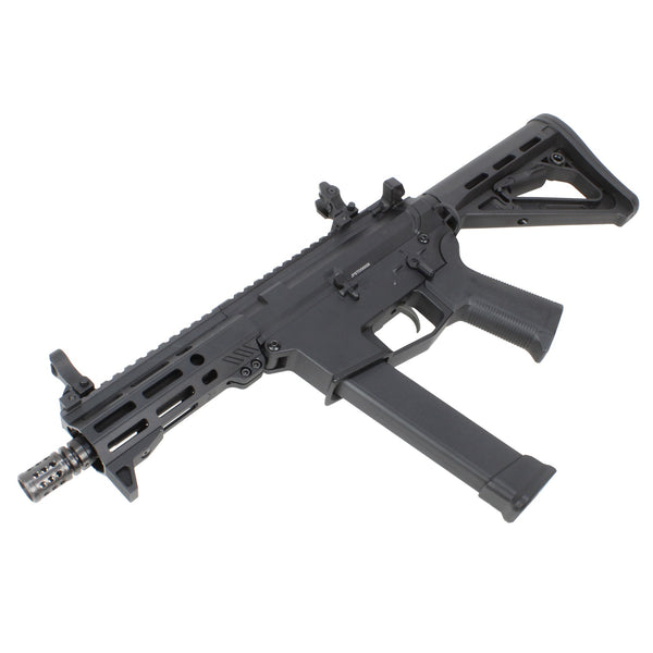 S&T/EMG Angstadt Arms UDP-9 6" M-Style Stock Full Metal G3 AEG BK