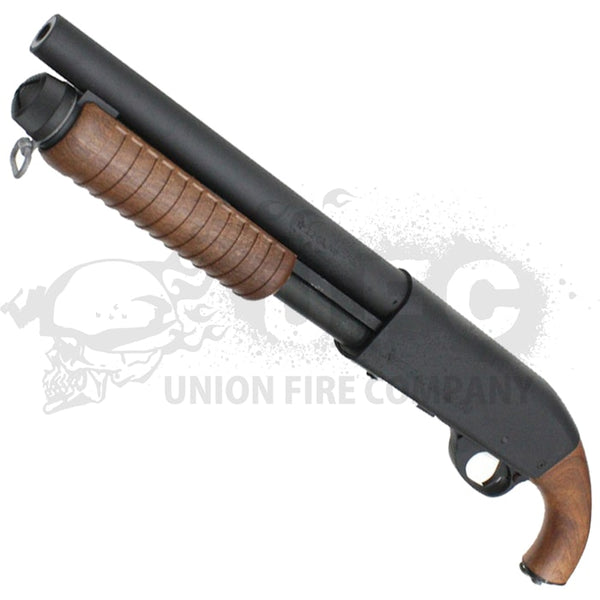 S&T M870 Short Barrel Saw-Off Shotgun Fake Wood With Marking