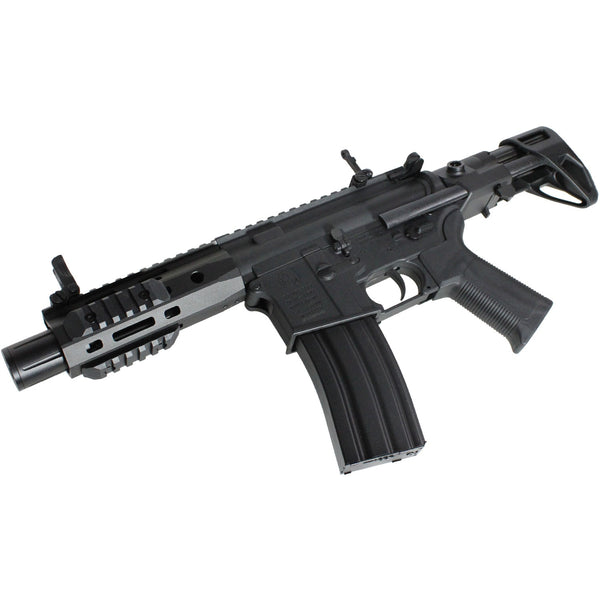 S&T M4 URX4 M-LOK SD PDW-S Challenger Line G3 AEG BK (COLT engraved)