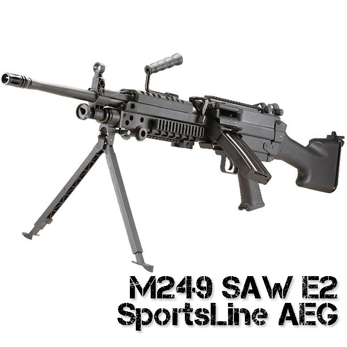 S&T M249 SAW E2 AEG BK