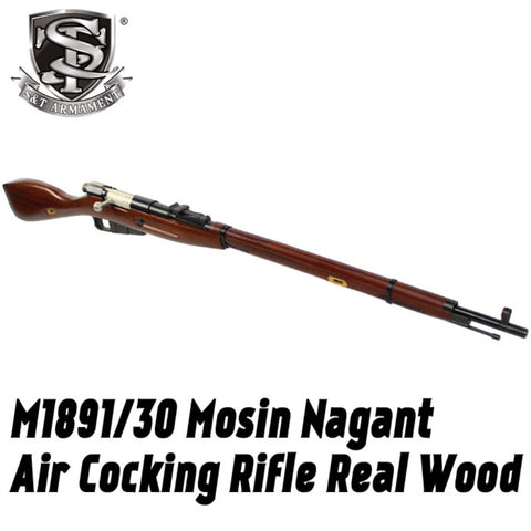 S&T M1891/30 Mosin Nagant Spring Power Rifle (Real Wood)