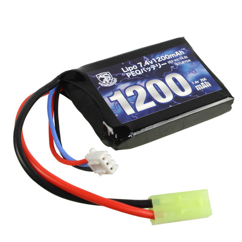 S&T Lipo 7.4v 1200mAh PEQ battery(62*42*14.5mm)
