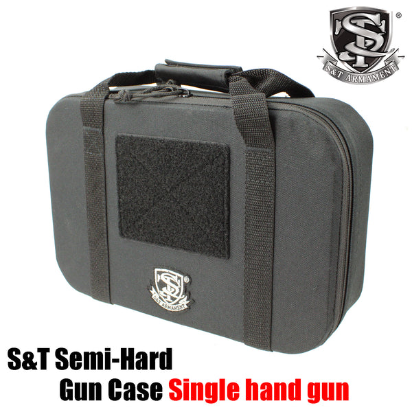 S&T Single Pistol Semi Hard Case (305x210x80mm)