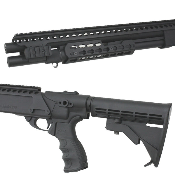 S&T M870 Long Tactical Shotgun