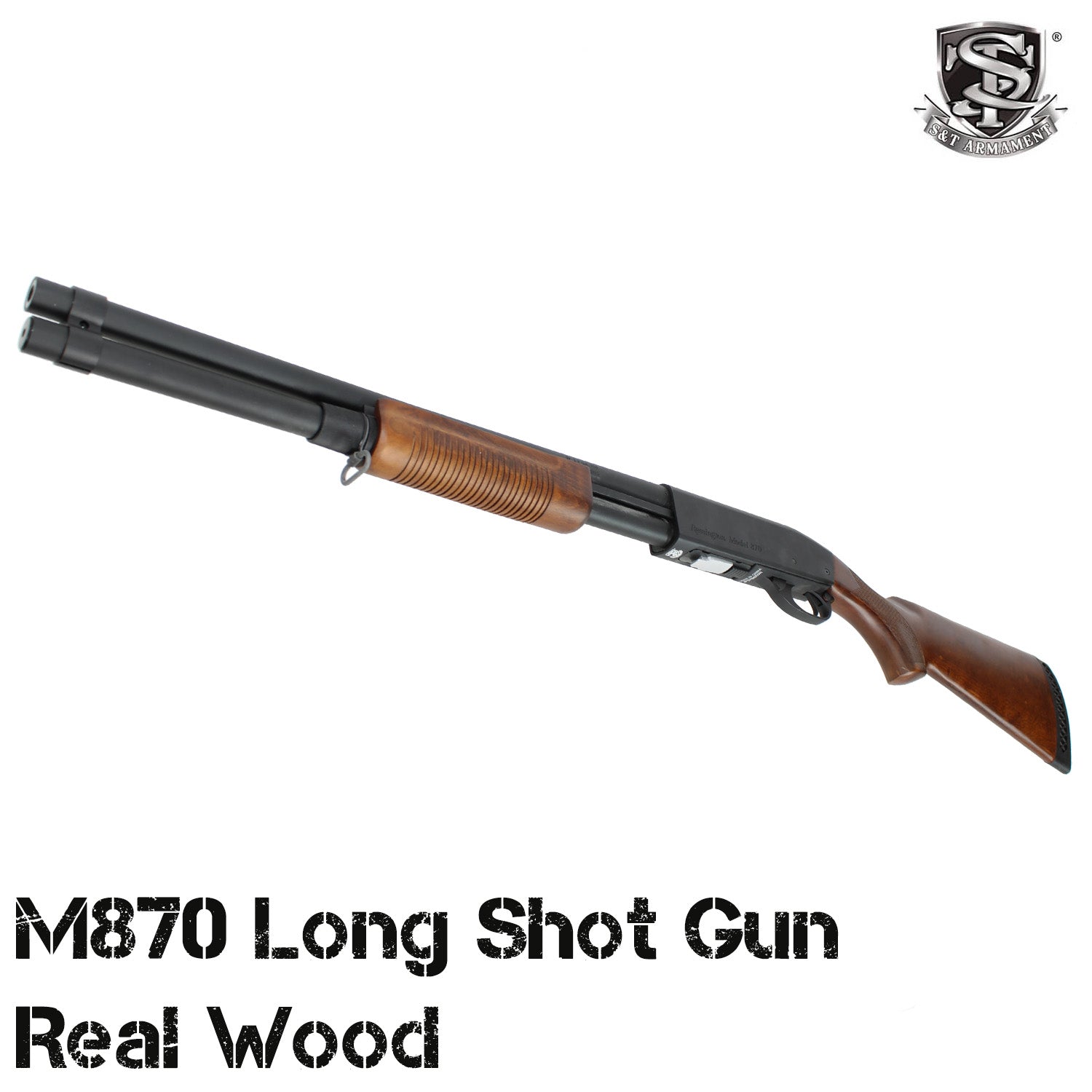 S&T M870 Long Model Real Wood – S&T Armament (Smart Team)