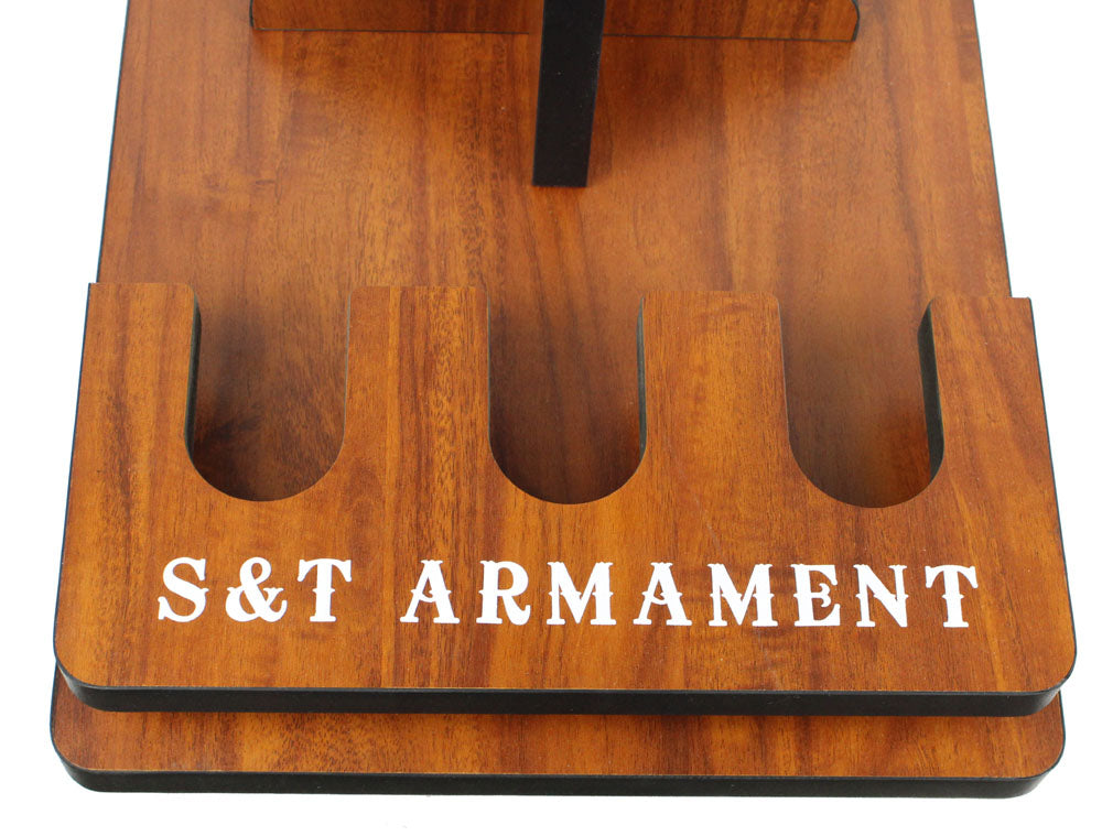 S&T Wooden Gun Rack System Type A – S&T Armament (Smart Team)